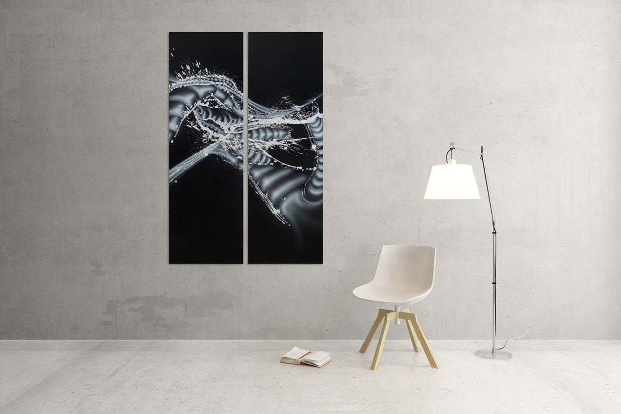 morphologica by wittbronsky acryl on canvas
