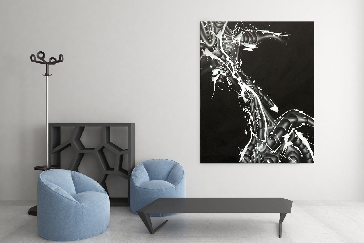 morphologica by wittbronsky acryl on canvas